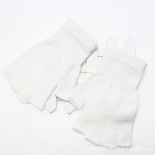 크로스보더 반지 겨울 장갑 여성 남성 가을 겨울 학생 글씨 방한 보온 털실 라이딩 니트 장갑