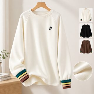 덕융을 두껍게 하고 큰 사이즈를 겹쳐서 레깅스를 입는 여자 이른 봄 신상