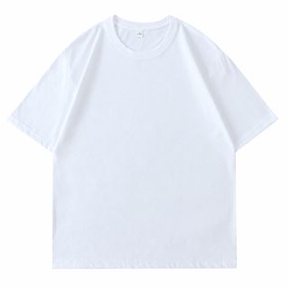 180g 남녀공용 빅사이즈 라운드넥 코마사 코튼 반팔 티셔츠 루즈핏 운동 이
