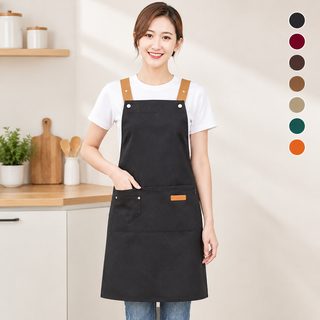 广告围裙新款防水防油围腰厨房餐饮专用工作服女耐脏礼品定制logo