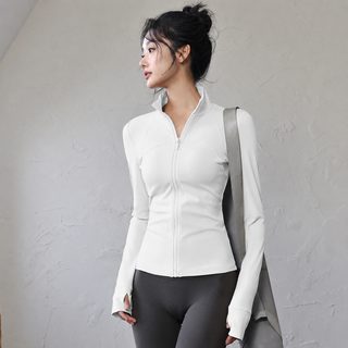 外套专业速干训练上衣健身服长袖女运动户外跑步服瑜伽服套装