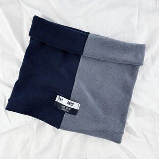 코팅 목도리 겨울 더블 더블 두께 보온 오리털 목도리 아웃도어 패션 남녀