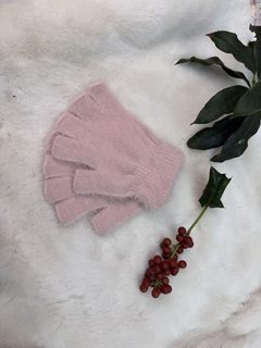 여성 겨울 터치 장갑 캐시미어 자카드 보온 방한 손가락 장갑