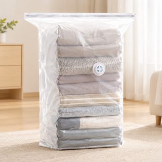 공기 흡입 면제 입체식 진공 압축 봉투 수납 봉투 옷 이불 솜이불 패딩 전용