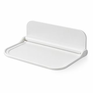 구멍을 뚫지 않고 접을 수 있는 수납 진열대 화장실 데스크톱 침대 머리 가