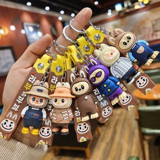 pvc 라브 열쇠고리 걸이 밀기 트렌드 정교 이벤트 선물 인쇄 로고 입체 가방 작은 걸이 장식