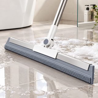 욕실 바닥 물기제거 양면 스퀴지 밀대 40cm 50cm