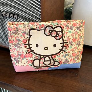 2026 신형 오리지널 키티 고양이 대용량 파우치 휴대용 내담 수납백 여행 이어폰 잔돈 Y52