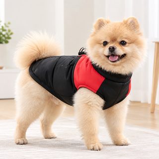 크로스보더 겨울 강아지 보온 스키복 방풍 돌격복 두꺼운 패딩 솜옷 애완동