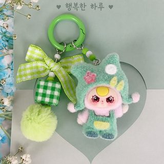 크로스보더 벨벳 도파민 냉모 3세 만화 걸이 가방 귀여운 피규어 소녀 열쇠