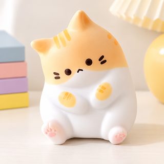 고양이 말랑이 스퀴시 스트레스 해소 책상 장식 소품