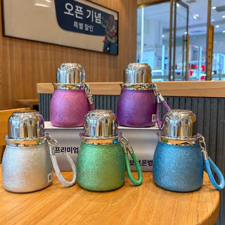 복티타늄 보온컵 여고용모치 두께 진공차 수분리 티타늄 금복록컵 패션 야외 휴대용 찻잔