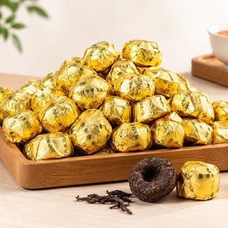 찹쌀향 보이차 숙차 개별포장 미니 타차 500g