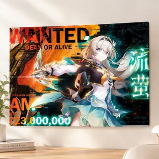 애니메이션 캐릭터 포스터 PVC 접착식 벽장식 스티커