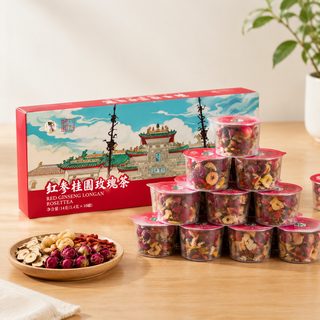 养生茶花茶小罐茶袋泡茶茶包一件代发批发10罐盒装人参枸杞红参