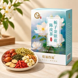 金银花茶清热菊花茶陈皮茶养生茶独立小包装工厂直供批发金银花茶
