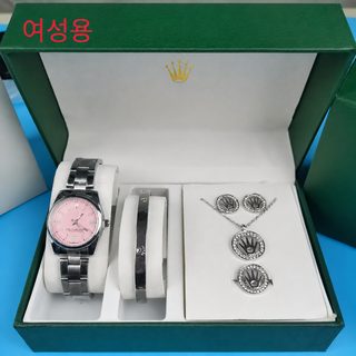 라오 5종 세트 과일 시리즈 기계식 스틸밴드 남녀 커플 손목시계 비즈니스