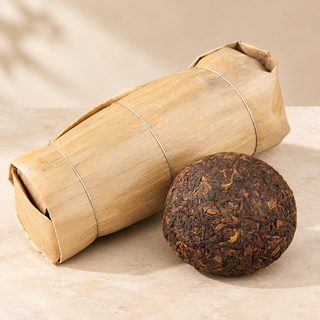운남 보이차 숙차 타차 100g 죽순껍질 포장