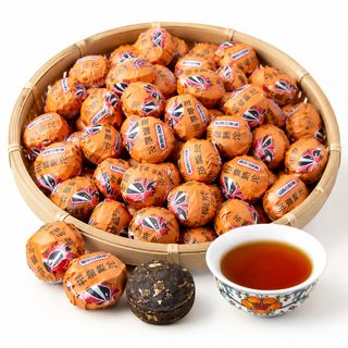 감귤 진피 보이차 숙차 미니 타차 500g