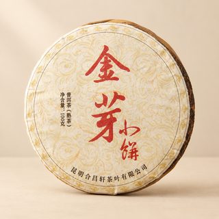 운남 보이차 숙차 금아 소병 병차 100g
