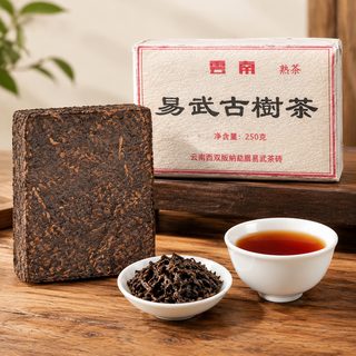 운남 보이차 이무 고수 숙차 전차 250g