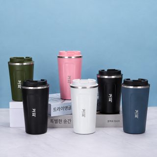 커피잔 304 스테인리스강 보온컵 진공 비즈니스 캐주얼 보온컵 휴대용 컵 영강 커피잔 도매
