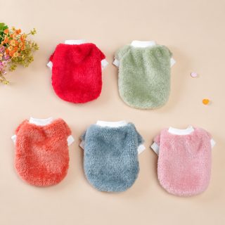 新款秋冬时尚宠物衣服猫咪衣服狗狗两脚绒衣保暖服秋冬装一件代发