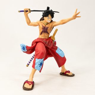 기모노 캐릭터 피규어 22cm PVC 조립형 인테리어 장식 소품