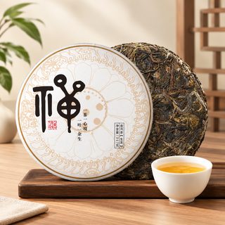 운남 맹해 보이차 생차 병차 357g 가정용 찻잎