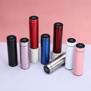 차량용 선물 스마트 보온컵 비즈니스 직체컵 사무용 물컵 led 현온컵 온도측정컵 맞춤형 로고