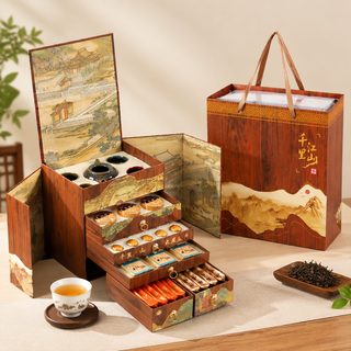 보이차 숙차 소타차 홍차 우롱차 흑차 선물세트 370g