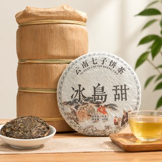 운남 보이차 생차 고수차 원형 병차 100g