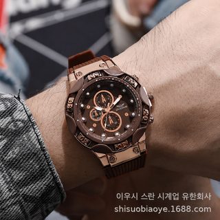 2024 신형 남성 대외무역 시계 도매 남자 시계 크로스보더 유럽과 미국 스포