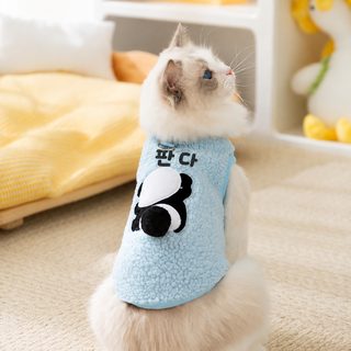 가을 겨울 고양이 강아지 보온 후리스 옷 귀여운 소동물 반려동물 투레그