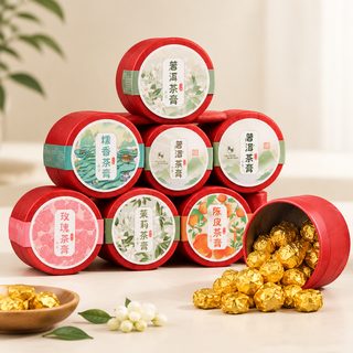 운남 보이차 홍차 농축 고체차 차고 40g 간편 즉석차