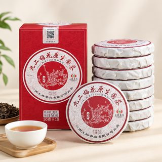 보이차 숙차 미니 병차 50g 가정용 잎차