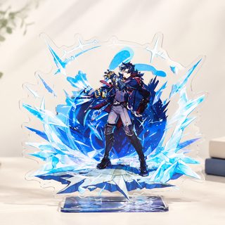 캐릭터 아크릴 스탠드 대형 책상 장식 소품 약 16cm