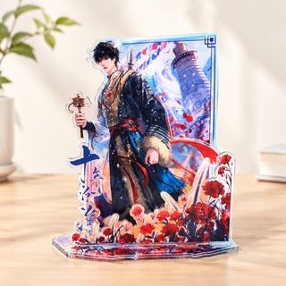 아크릴 캐릭터 다층 조립 스탠드 DIY 책상 장식 주문제작