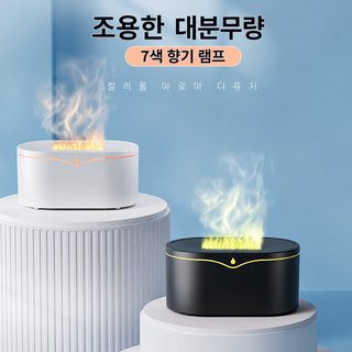 USB 미니 물방울 아로마 디퓨저 가정용 침실 가습기 7색 무드등