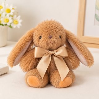 향기나는 리본 토끼 인형 키링 가방 장식