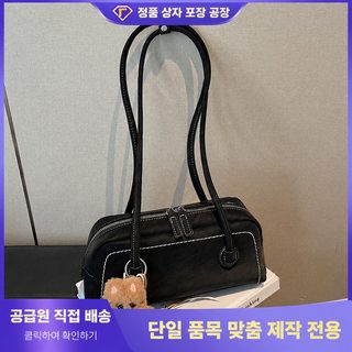 크로스보더 빈티지 패션 겨드랑이 가방 여성 신상 베개 가방 2025 가을 겨울