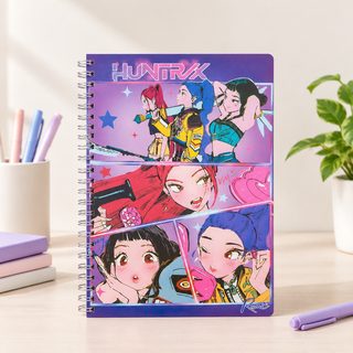 크로스보더 K-POP 마녀사냥단 A5 분류 격페이지 코일본 경면 컬러노트 학생