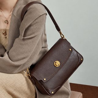 여성 천연가죽 베지터블 태닝 소가죽 숄더백 대용량 심플 메신저 크로스백