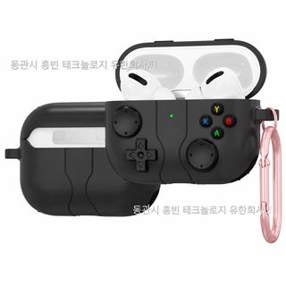 에어팟 spro3 이어폰 커버 실리콘 만화 게임기 애플 이어폰 에어팟 4/5 보호