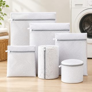 90g 화이트 허니콤 세탁망 세탁기 전용 의류 속옷 브라 보호 세탁망