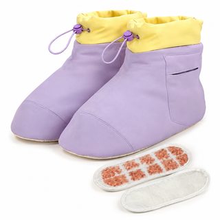 물 없이 사용하는 전기 발난로 온열 부츠 3단 온도조절 발 보온화