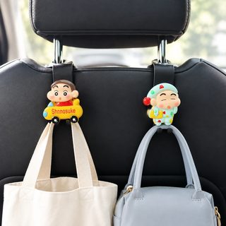 차량용 헤드레스트 가방걸이 귀여운 캐릭터 뒷좌석 수납 후크