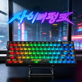 사이버펑크 단조 카본 무늬 PC 키캡 136키 기계식 키보드 영문 일본어 러시아