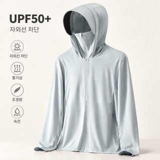 2026 여름 신상 블랙 캡 아이스 자외선 차단복 남녀 커플형 자외선 차단 통기