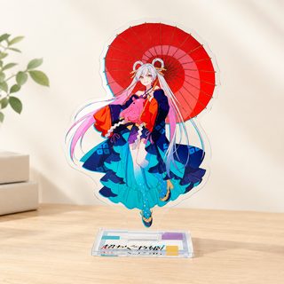 초시공 카구야히메 사카요리 이로하 츠키미 야치요 애니 굿즈 아크릴 스탠